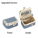 RoyalBagger Genuine Leather Mini Coin Purse - Kiss Lock Change Pouch