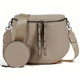 【Limited-Time Sale】CHERUBEL Women's Crossbody & Shoulder Bag - Waterproof Leather Pouch with Adjustable Strap, Large Capacity, Compact Design, Ideal for Outings & Travel, Perfect Gift, Accessories for Women, Crossbody Bags For Women