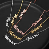 Family Multi-Name Necklace in Three Finishes - image 16