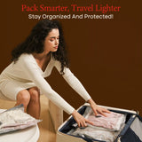 VACBIRD X7 Cordless Travel Vacuum Bag Set with Rechargeable Pump – 9/12/15/20/24 Pack