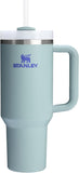 STANLEY Quencher H2.0 Tumbler with Handle and Straw 40 oz | Flowstate 3-Position Lid | Cup Holder Compatible for Travel | Insulated Stainless Steel Cup | BPA-Free | Exclusive Lupine