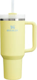 STANLEY Quencher H2.0 Tumbler with Handle and Straw 40 oz | Flowstate 3-Position Lid | Cup Holder Compatible for Travel | Insulated Stainless Steel Cup | BPA-Free | Exclusive Lupine