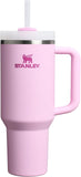 STANLEY Quencher H2.0 Tumbler with Handle and Straw 40 oz | Flowstate 3-Position Lid | Cup Holder Compatible for Travel | Insulated Stainless Steel Cup | BPA-Free | Exclusive Lupine