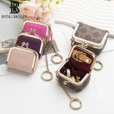 RoyalBagger Genuine Leather Mini Coin Purse