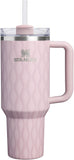 STANLEY Quencher H2.0 Tumbler with Handle and Straw 40 oz | Flowstate 3-Position Lid | Cup Holder Compatible for Travel | Insulated Stainless Steel Cup | BPA-Free | Exclusive Lupine