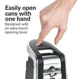 Hamilton Beach Smooth Edge Automatic Electric Can Opener, Black & Stainless