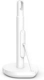 simplehuman Tension Arm Standing Paper Towel Holder, Heavy-Duty, Easy One-Handed Tear, Kitchen Countertop, Brushed Stainless Steel