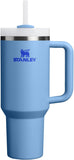 STANLEY Quencher H2.0 Tumbler with Handle and Straw 40 oz | Flowstate 3-Position Lid | Cup Holder Compatible for Travel | Insulated Stainless Steel Cup | BPA-Free | Exclusive Lupine