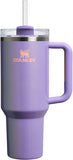 STANLEY Quencher H2.0 Tumbler with Handle and Straw 40 oz | Flowstate 3-Position Lid | Cup Holder Compatible for Travel | Insulated Stainless Steel Cup | BPA-Free | Exclusive Lupine