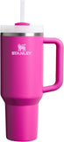 STANLEY Quencher H2.0 Tumbler with Handle and Straw 40 oz | Flowstate 3-Position Lid | Cup Holder Compatible for Travel | Insulated Stainless Steel Cup | BPA-Free | Exclusive Lupine