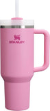STANLEY Quencher H2.0 Tumbler with Handle and Straw 40 oz | Flowstate 3-Position Lid | Cup Holder Compatible for Travel | Insulated Stainless Steel Cup | BPA-Free | Exclusive Lupine