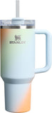 STANLEY Quencher H2.0 Tumbler with Handle and Straw 40 oz | Flowstate 3-Position Lid | Cup Holder Compatible for Travel | Insulated Stainless Steel Cup | BPA-Free | Exclusive Lupine