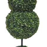 Boxwood Easter Bunny Topiary, Green, 35", by My Texas House