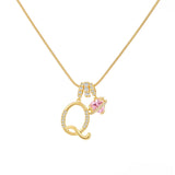 Adjustable Personalized Name Letter Necklace - image 56
