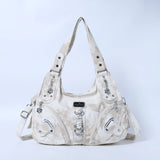 Angel Kiss Vintage Crossbody Bag(14" x 5" x 13") - PU Hobo Tote Satchel, Lightweight Elegant Convertible Shoulder Bag, Stylish Women's Commuter Accessory, Ideal for Summer Daily Use & Mother's Day Gifts, Stylish Crossbody Bags, Convertible Shoulder Bags