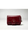 Women's Mini Bifold PU Leather Wallet with Zipper & Card Holder