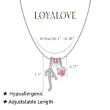 Triple-Layer Initial Choker Necklace - image 9