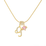 Adjustable Personalized Name Letter Necklace - image 36