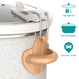 The Pioneer Woman 6 Qt Digital Slow Cooker with Locking Lid, Linen Speckle