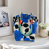 Mini Boho Woven Polyester Bucket Bag, Small Soft Casual Crossbody Bag, Handmade Knitted Crochet Shoulder Bag, handbags,Lightweight Summer Beach Vacation Bag, Stylish Bohemian Handbag for Travel, Daily Use and Holiday Outfit