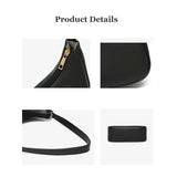 Lightweight Minimalist Fashionable Crossbody Bag for Women, Versatile Casual Shoulder & Underarm Purse for College, Office & Travel, Everyday Bag, Casual Bags, Ideal Gift for Mother's Day, Birthday & Christmas - image 8