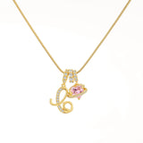 Adjustable Personalized Name Letter Necklace - image 28