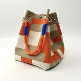 Mini Boho Woven Polyester Bucket Bag, Small Soft Casual Crossbody Bag, Handmade Knitted Crochet Shoulder Bag, handbags,Lightweight Summer Beach Vacation Bag, Stylish Bohemian Handbag for Travel, Daily Use and Holiday Outfit