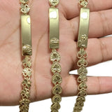Gold-Plated Engravable ID Bracelet - image 5