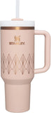 STANLEY Quencher H2.0 Tumbler with Handle and Straw 40 oz | Flowstate 3-Position Lid | Cup Holder Compatible for Travel | Insulated Stainless Steel Cup | BPA-Free | Exclusive Lupine