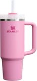 STANLEY Quencher H2.0 Tumbler with Handle and Straw 40 oz | Flowstate 3-Position Lid | Cup Holder Compatible for Travel | Insulated Stainless Steel Cup | BPA-Free | Exclusive Lupine