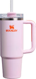 STANLEY Quencher H2.0 Tumbler with Handle and Straw 40 oz | Flowstate 3-Position Lid | Cup Holder Compatible for Travel | Insulated Stainless Steel Cup | BPA-Free | Exclusive Lupine