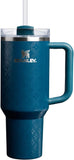 STANLEY Quencher H2.0 Tumbler with Handle and Straw 40 oz | Flowstate 3-Position Lid | Cup Holder Compatible for Travel | Insulated Stainless Steel Cup | BPA-Free | Exclusive Lupine