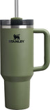 STANLEY Quencher H2.0 Tumbler with Handle and Straw 40 oz | Flowstate 3-Position Lid | Cup Holder Compatible for Travel | Insulated Stainless Steel Cup | BPA-Free | Exclusive Lupine