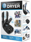 Shoe Gear Heated Boot & Shoe Dryer, Black, Plastic