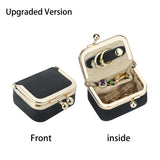 RoyalBagger Genuine Leather Mini Coin Purse - Kiss Lock Change Pouch