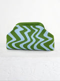 Women's Striped/rhombus/leaf/dot Cloud Handbag, Clip Closure Crossbody Bag, Lightweight Foldable for Daily Use, Gifts for Friends and Valentine's Day