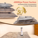 VACBIRD X7 Cordless Travel Vacuum Bag Set with Rechargeable Pump – 9/12/15/20/24 Pack