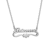 Double-Layer Heart Personalized Name Necklace - image 5