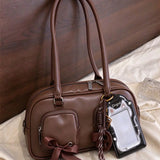 Fashionable and avant-garde women's shoulder bags, Fashion Shoulder Style, for autumn and winter 2026, personalized and niche women's bags, elegant and exquisite women's shoulder bags, suitable for shopping, dating, parties, commuting to work, etc - image