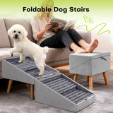 17-Inch Convertible Dog Stairs and Ramp