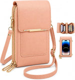 Touchscreen Phone Crossbody Wallet Bag