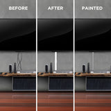 Simple Cord Set of Plastic Twelve 25-inch Wall Cable Management Covers, White