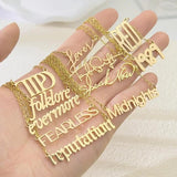 Family Multi-Name Necklace in Three Finishes - image 18