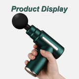 XIRQI Mini Massage Gun, Muscle Massager with 3200 RPM,Deep Tissue Muscle Massage Gun with 6mm Stroke,Black