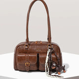 Fashionable and avant-garde women's shoulder bags, Fashion Shoulder Style, for autumn and winter 2026, personalized and niche women's bags, elegant and exquisite women's shoulder bags, suitable for shopping, dating, parties, commuting to work, etc - image