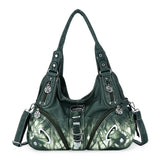 Angel Kiss Vintage Crossbody Bag(14" x 5" x 13") - PU Hobo Tote Satchel, Lightweight Elegant Convertible Shoulder Bag, Stylish Women's Commuter Accessory, Ideal for Summer Daily Use & Mother's Day Gifts, Stylish Crossbody Bags, Convertible Shoulder Bags