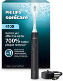 Philips Sonicare 4100 Rechargeable Electric Toothbrush, Advanced Plaque Removal, Pressure Sensor, Includes Brush Head Case, White BD5002AZ