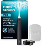 Philips Sonicare 4100 Rechargeable Electric Toothbrush, Advanced Plaque Removal, Pressure Sensor, Includes Brush Head Case, White BD5002AZ