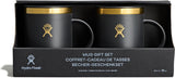Hydro Flask Coffee Mug Gift Set - Insulated Stainless Steel, Non-Spill, Leak Proof Travel Mugs 12 Oz Black Tie Set