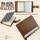 DAILY RITMO Mini Checkered A7 Wallet